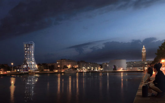 Tour Alta, pleine mer – le Havre